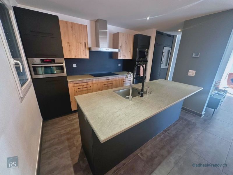 covering noir mat echallens